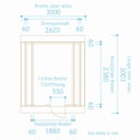 Vorschaubild Gartenhaus Lieblingsplatz Hexenhaus