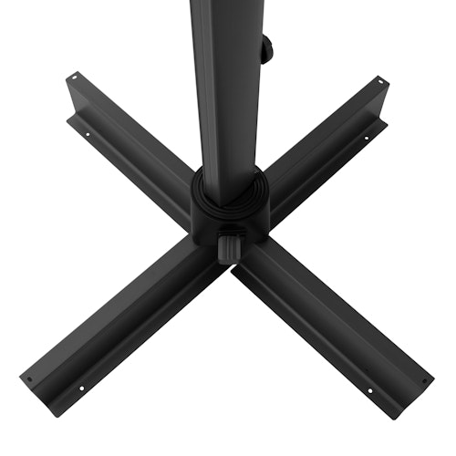 doppler Pendelschirm LIFE 300 x 400 Side, Aluminium Anthrazit / 100 % Polyester 180 g/m² 