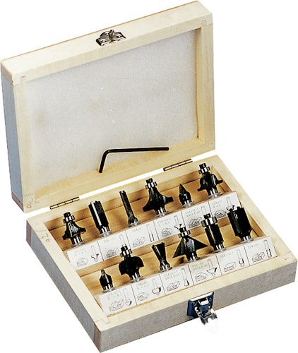 kwb Fräsersatz HM 8 mm 12-tlg 757290