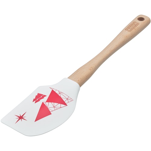 Kaiser Teigschaber Xmas, Merry Christmas weiß