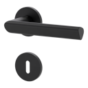 Vorschaubild Griffwerk VAYA 137 TRI fast2fix Fast2Fix GK3 Rosetten rund Buntbart Graphitschwarz