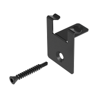 NewTechWood Anfangsclip K-37 - Anfangs- und Endklammer-Set Inkl. 25 Klammern (K-37), 25 Schrauben (4,2x30mm), Torx-Bit.