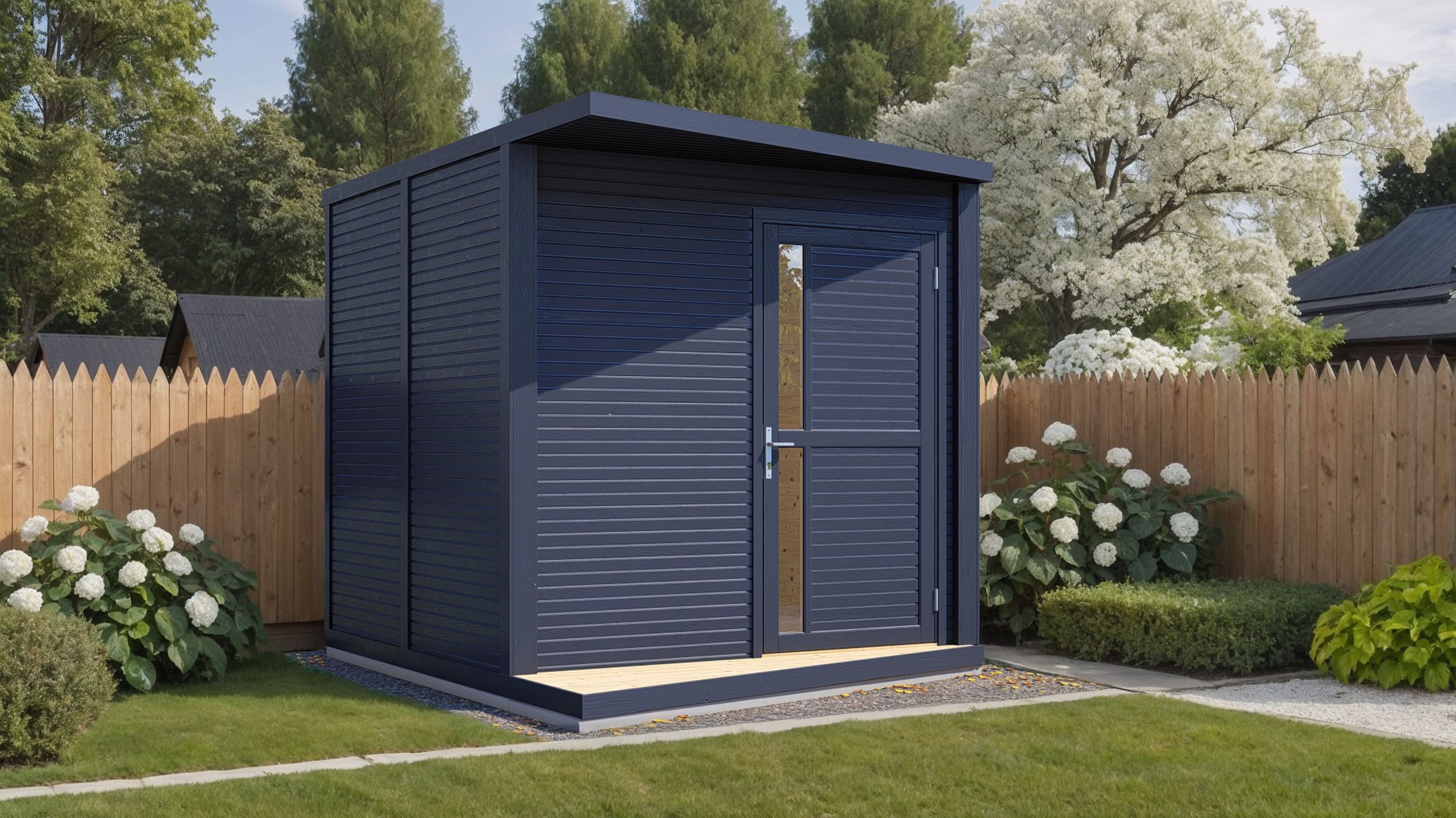Bertilo Element-Gartenhaus Concept - 18 mm