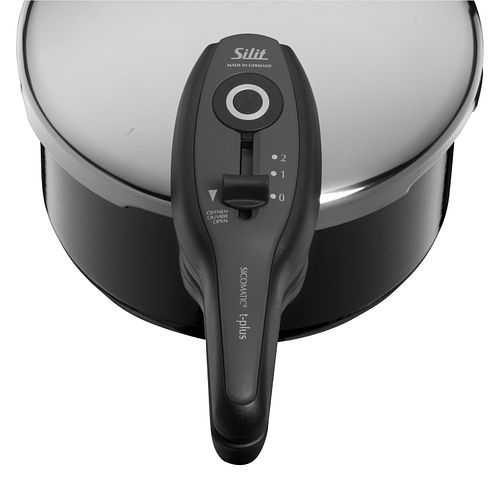 Silit Silargan® Sicomatic t-Plus Schnellkochtopf 4,5 l, Black