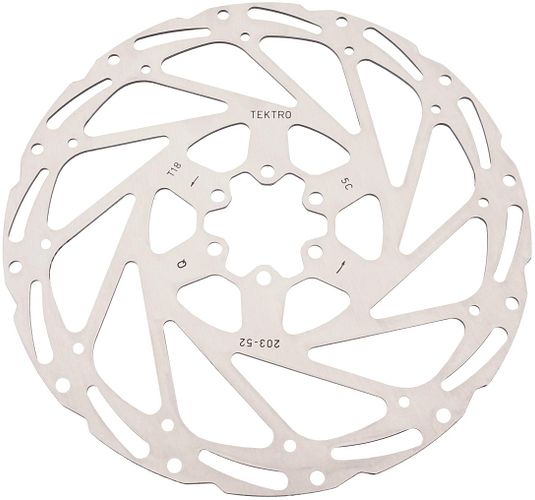 Tektro Bremsscheibe TR52 203 mm silber