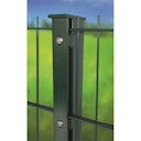 Vorschaubild Kraus DS Pfosten S 60x40 mm mit Abdeckschiene - zum Einbetonieren