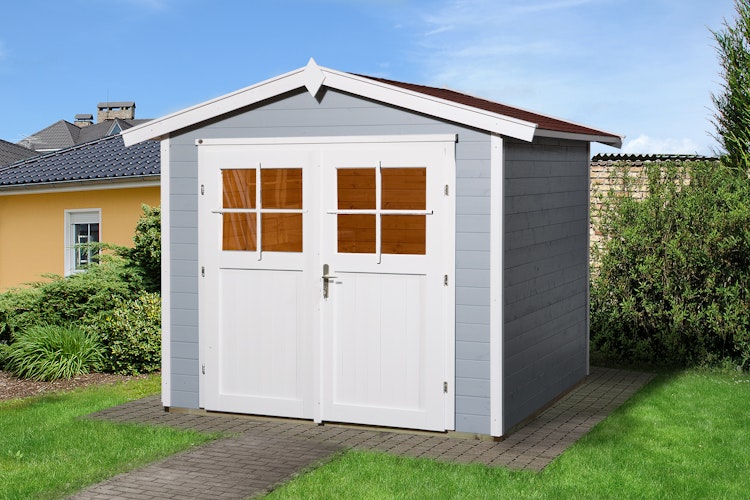 Weka Gartenhaus 224 inkl. Doppeltür - 21 mm