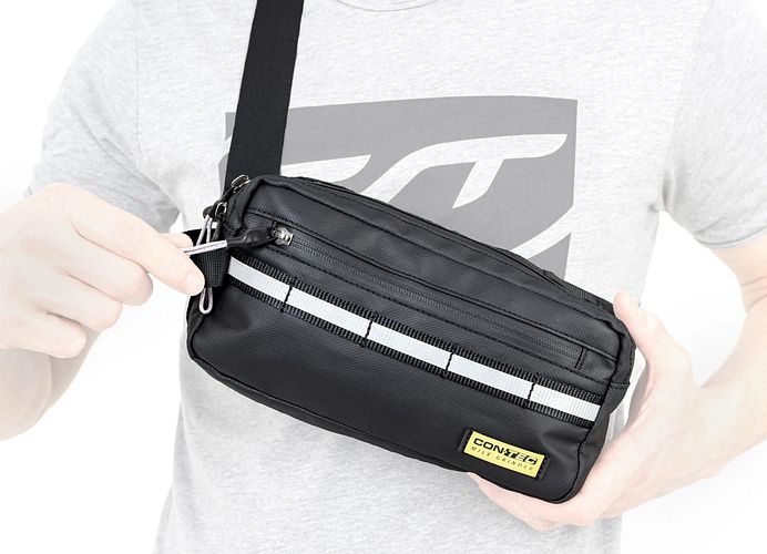 CONTEC Lenkertasche Mile Grinder Race 3 schwarz
