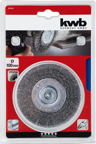 kwb Scheibenbürste fein 100 mm SB 607410