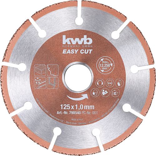 kwb EASY-CUT HM Trennscheibe 125mm 790540