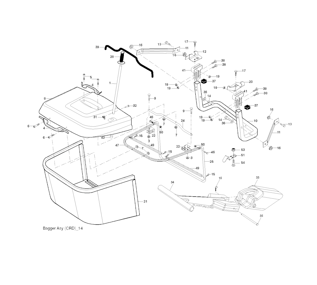 Explosionszeichnung Ersatzteile