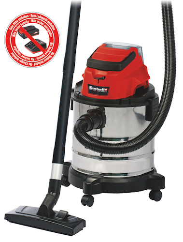 Einhell Akku-Nass-Trockensauger TC-VC 18/20 Li S-Solo 2347130