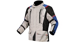 LS2 Narvik Jacke Grau / Schwarz / Blau Herren Gr.s