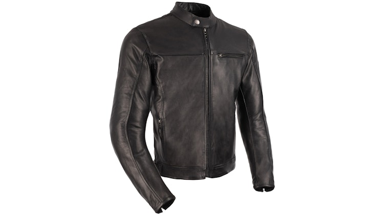 Oxford Walton 2.0 Lederjacke, schwarz, Gr. S Herren