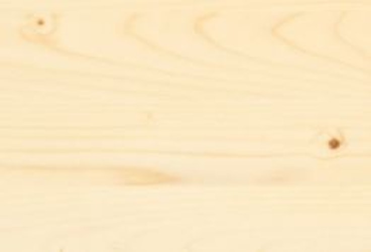 Fußleiste Fichte Massivholz Astig abgerundet 2,4 m