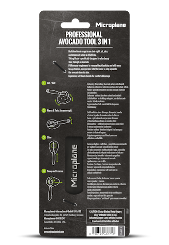 Microplane Profi Avocado Tool SPECIALTY Schwarz
