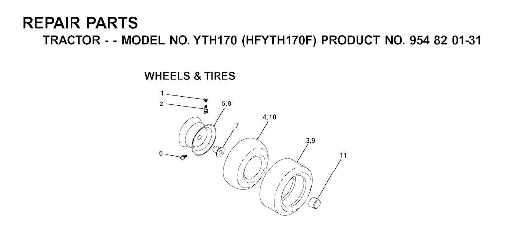 Explosionszeichnung Ersatzteile