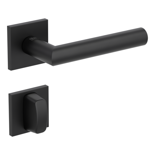 Griffwerk VAYA 128 LUCIA fast2fix Fast2Fix GK3 Rosetten eckig WC rot/weiß Graphitschwarz