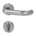 Vorschaubild Griffwerk Türgriff ALESSIA PROF Rosetten rund GK4