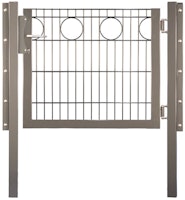 T&J RONDO Schmuckzaun-Einzeltor