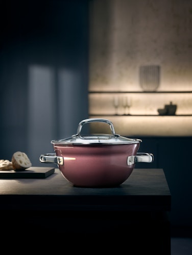 WMF Kochschüssel Fusiontec Mineral 24 cm Rose Quartz