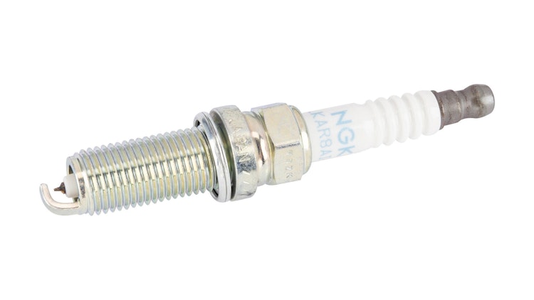 NGK Zündkerze LKAR8AI-9, Iridium, Gewindedurchmesser 12 mm, Zündkerze Gruppe L