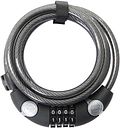 Vorschaubild CONTEC Zahlen-Spiralkabelschloss EcoLoc 185 cm schwarz