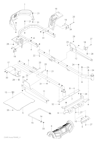 Husqvarna Nullwendekreismäher gelegentliche Nutzung 967953901 Z248F