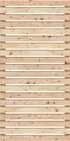 OSMO Sichtblende Rhombus Typ A 890 x 1790 mm Durchblick 17 mm -Verschiedene Ausführungen