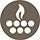 Holzkohlegrill-Logo
