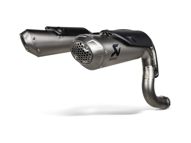 Akrapovič Slip-On Line (Titanium) for Ducati Panigale / Streetfighter V2 2025-26