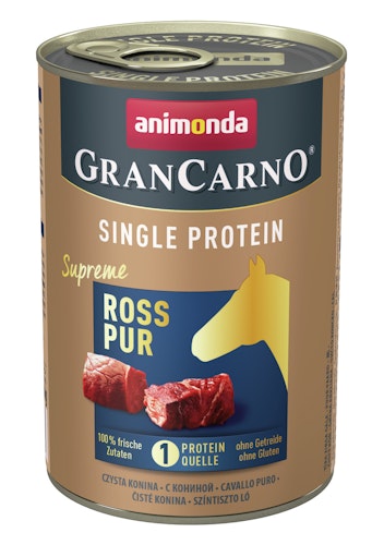 animonda Gran Carno Single Protein Supreme 400g Dose Hundenassfutter