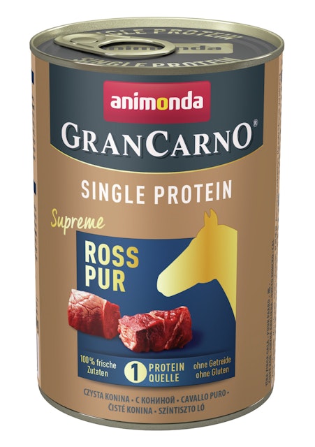 animonda Gran Carno Single Protein Supreme 400g Dose HundenassfutterVorschaubild
