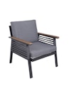 Vorschaubild Garden Pleasure Lounge-Set DENIA, Aluminium Anthrazit / Rope / Kissen 100 % Polyester