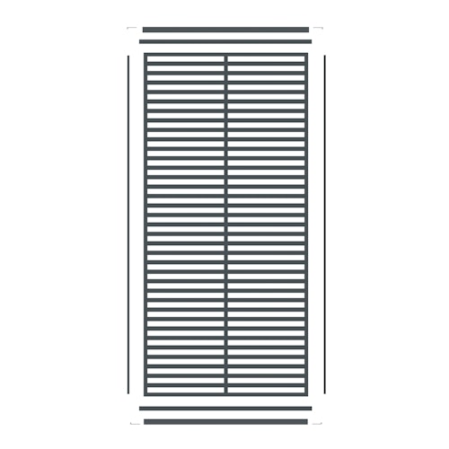 Fiberdeck BOSTON Kollektion FANTASY Dekorgitter PAXOS