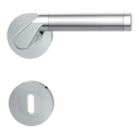 Vorschaubild Griffwerk CORINNA Schraubtechnik GK4 -Chrom/Edelstahl Rosettengarnitur -Schraubt. -BB -TS 40-45mm