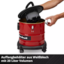 Vorschaubild Einhell Aschesauger TC-AV 2032 DW 2351667