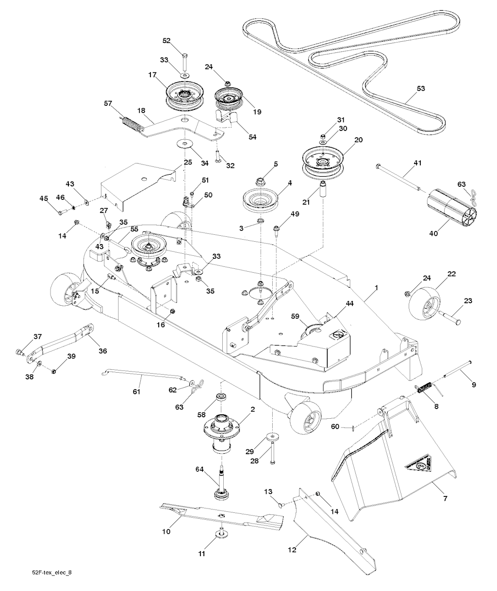 Explosionszeichnung Ersatzteile