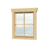 Skan Holz Einzelfenster für 28 mm BlockbohlenhäuserZubehörbild