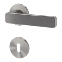 Vorschaubild Griffwerk VAYA 265 MINIMAL MODERN fast2fix Fast2Fix Rosetten rund Buntbart Samtgrau