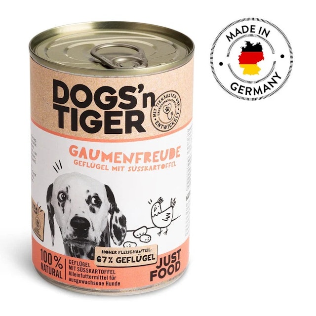Dogs'n Tiger 400g Dose HundenassfutterVorschaubild