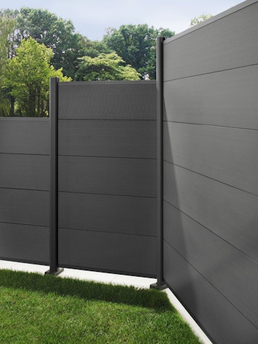 TraumGarten System WPC XL Zaun-Set