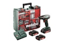 Vorschaubild Metabo Akku-Bohrschrauber BS 18 Set (602207940) Mobile Werkstatt; Kunststoffkoffer; 18V 3x2Ah Li-Power + SC 30