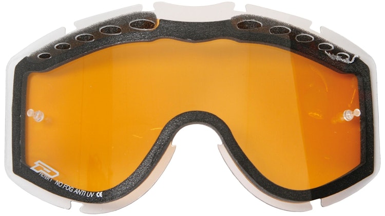 Progrip Brillenglas Doppelglas beschlagfrei Orange