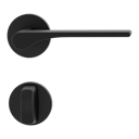 Vorschaubild Griffwerk VAYA 261 LEAF LIGHT fast2fix Fast2Fix Rosetten rund WC Graphitschwarz