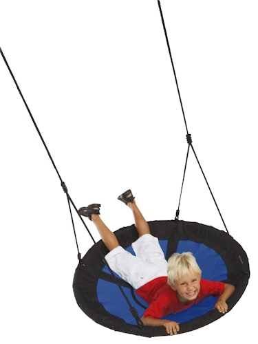 T&J SPATZ Nestschaukel blau Ø 98 cm