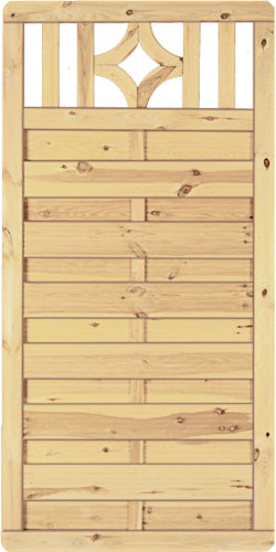 T&J Antikzaun 90 x 180 cm