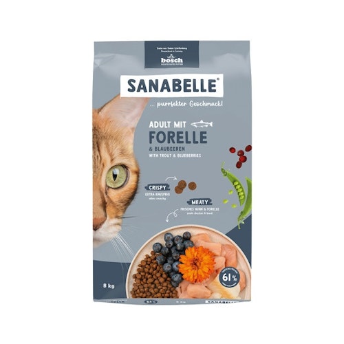 Sanabelle Adult Forelle Katzentrockenfutter