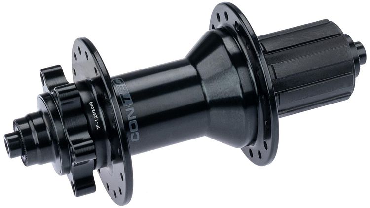 CONTEC Kassetten-Hinterradnabe Eroq DB 32 Loch schwarz 8-/9-/10-/11-fach Shimano HG-M, MTB-Frei