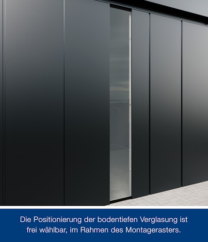 Hörmann Metall-Gerätehaus Juno JFD mit Flachdach